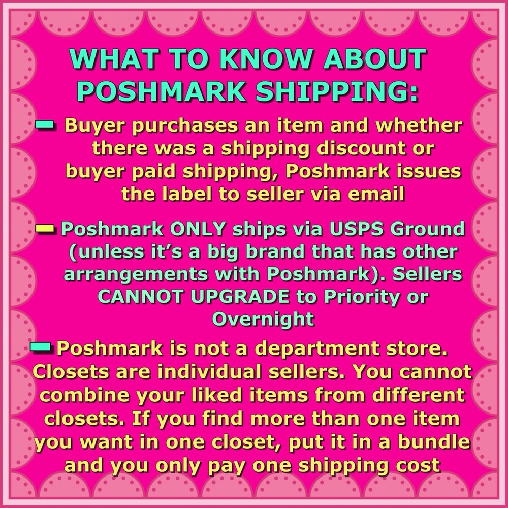 Shipping information and introduction to my closet - Picture 3 of 6